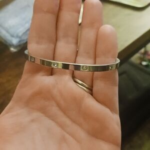 Silver Bangle Bracelet